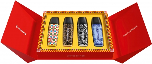 Set textmarker 4 culori Stabilo Boss Original Dolce&Gabbana Editie Limitata